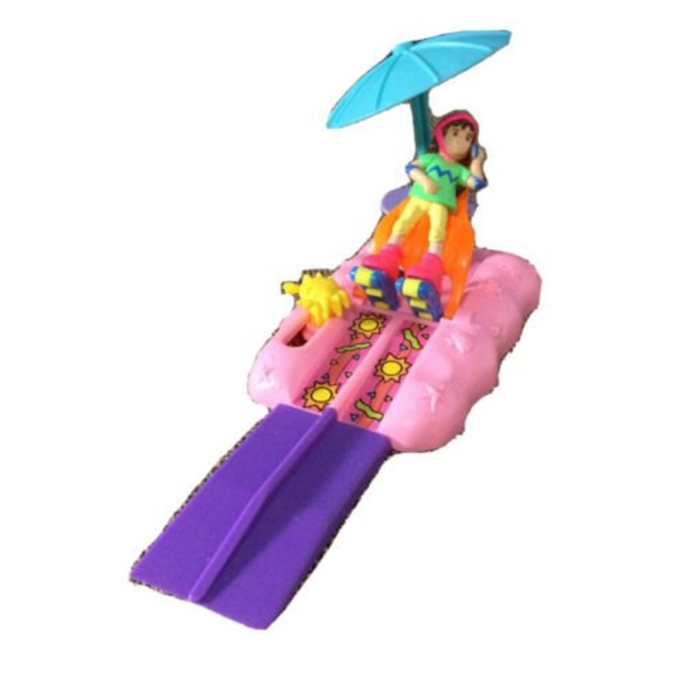 TYCO Skate City N' The Roller Girls Vintage 1996 Beach Scene #4 SALLY